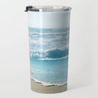 Blue Sea Backdrop Travel Mug Gallery Image 3
