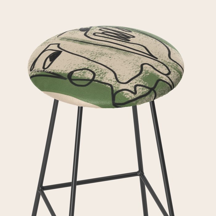 Minimal Face Impression 1 Stool Gallery Image 2