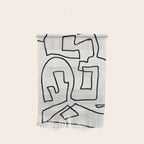 Abstract line art Wall Hanging Gallery Image 1