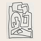 Abstract line art Poster Gallery Image 4