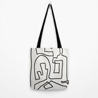 Abstract line art Tote Bag Gallery Image 2