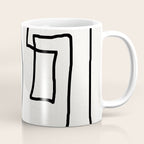 Abstract line art Coffee Mug Gallery Image 1
