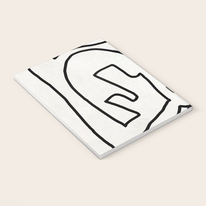 Abstract line art Notebook Gallery Image 3