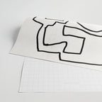 Abstract line art Wrapping Paper Gallery Image 2