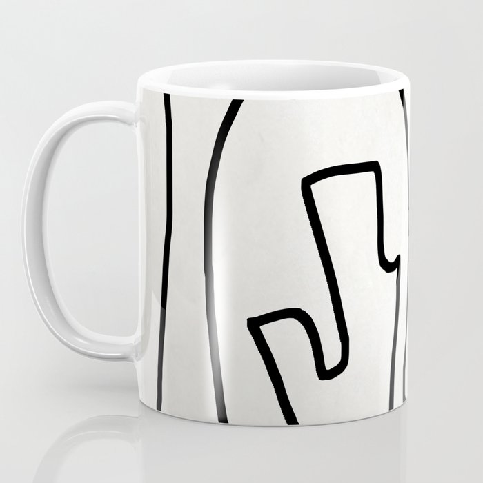 Abstract line art Coffee Mug Gallery Image 3