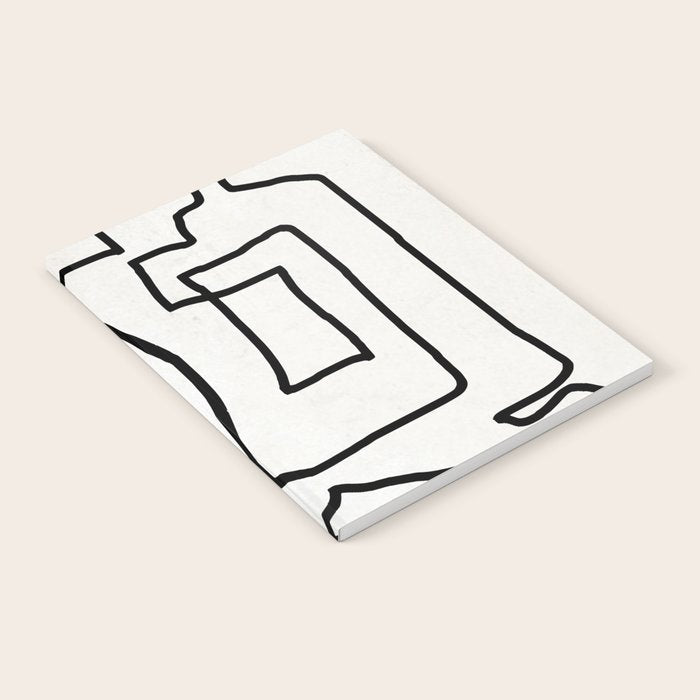 Abstract line art Notebook Gallery Image 2