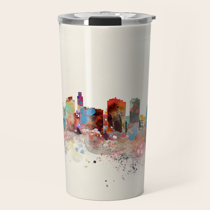 philadelphia skyline Travel Mug Gallery Image 1