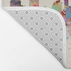 philadelphia skyline Bath Mat Gallery Image 2