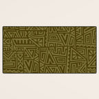 Polynesian Tribal Pattern Desk Mat Gallery Image 3
