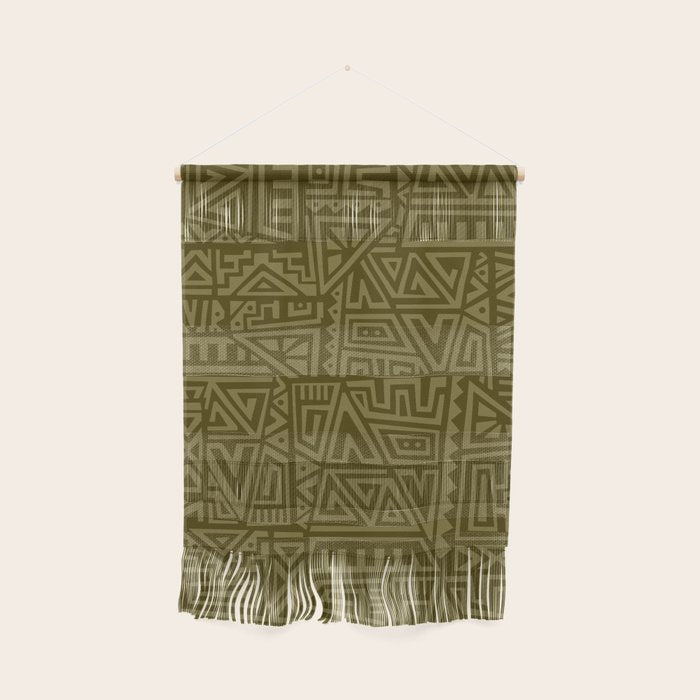 Polynesian Tribal Pattern Wall Hanging Gallery Image 1
