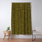 Polynesian Tribal Pattern Window Curtain Gallery Image 5