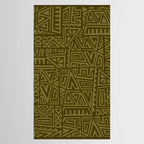 Polynesian Tribal Pattern Tablecloth Gallery Image 2