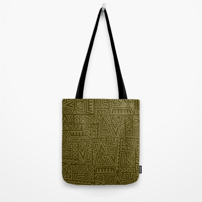 Polynesian Tribal Pattern Tote Bag Gallery Image 2
