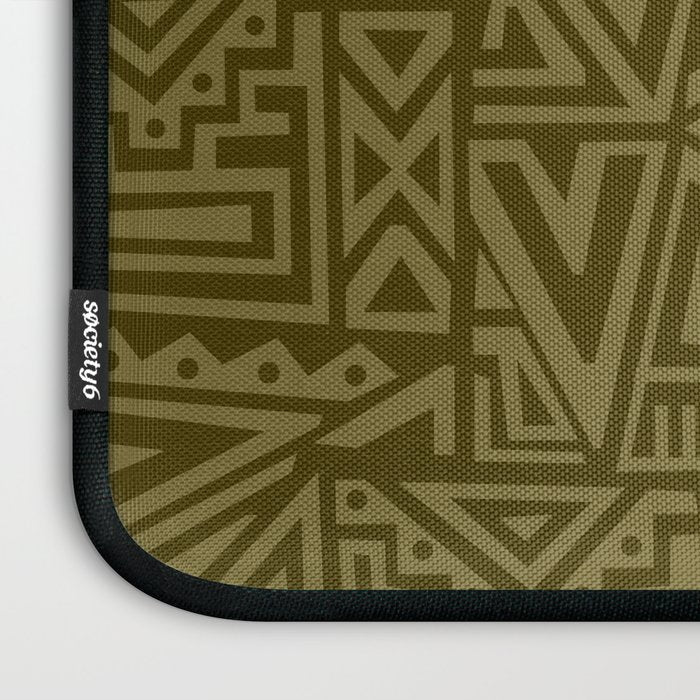 Polynesian Tribal Pattern Laptop Sleeve Gallery Image 3