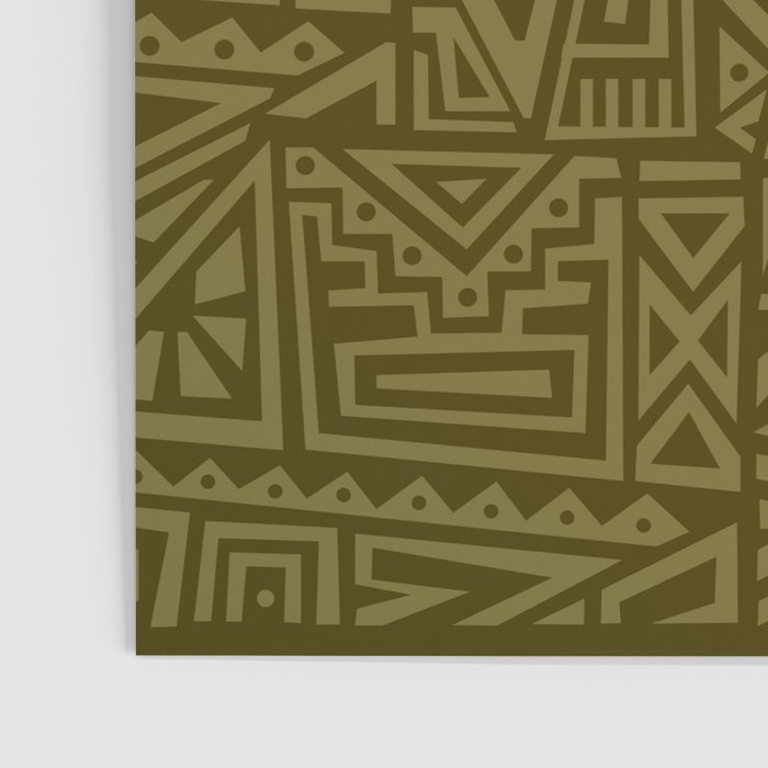 Polynesian Tribal Pattern Poster Gallery Image 3