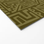 Polynesian Tribal Pattern Welcome Mat Gallery Image 2