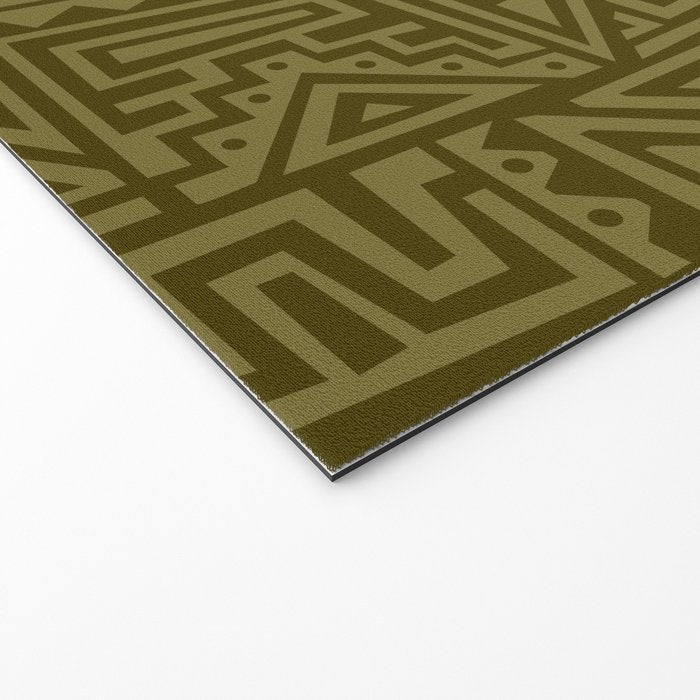 Polynesian Tribal Pattern Welcome Mat Gallery Image 2
