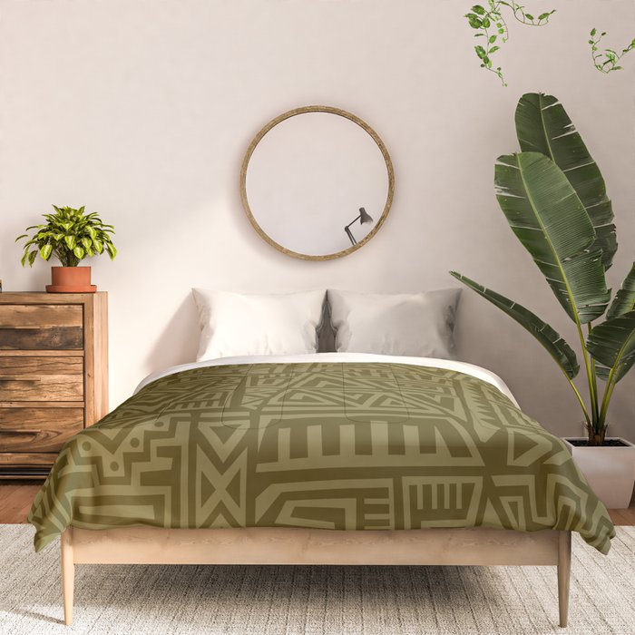 Polynesian Tribal Pattern Comforter Gallery Image 3