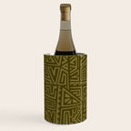 Polynesian Tribal Pattern Wine Chiller Gallery Image 3