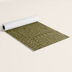 Polynesian Tribal Pattern Yoga Mat Gallery Image 2