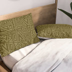 Polynesian Tribal Pattern Pillow Sham Gallery Image 2