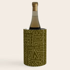 Polynesian Tribal Pattern Wine Chiller Gallery Image 1