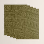 Polynesian Tribal Pattern Wrapping Paper Gallery Image 3