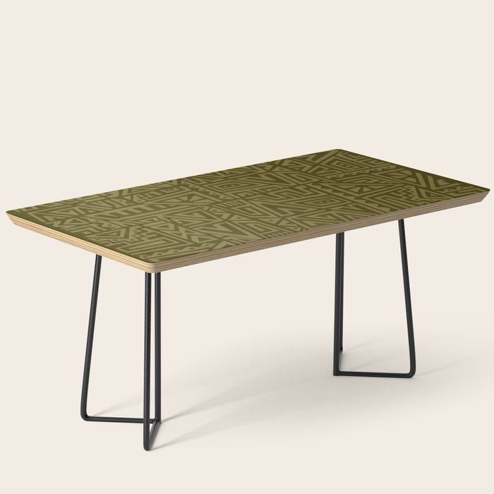 Polynesian Tribal Pattern Coffee Table Gallery Image 1