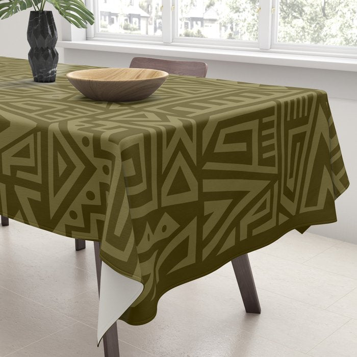 Polynesian Tribal Pattern Tablecloth Gallery Image 3