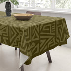 Polynesian Tribal Pattern Tablecloth Gallery Image 3