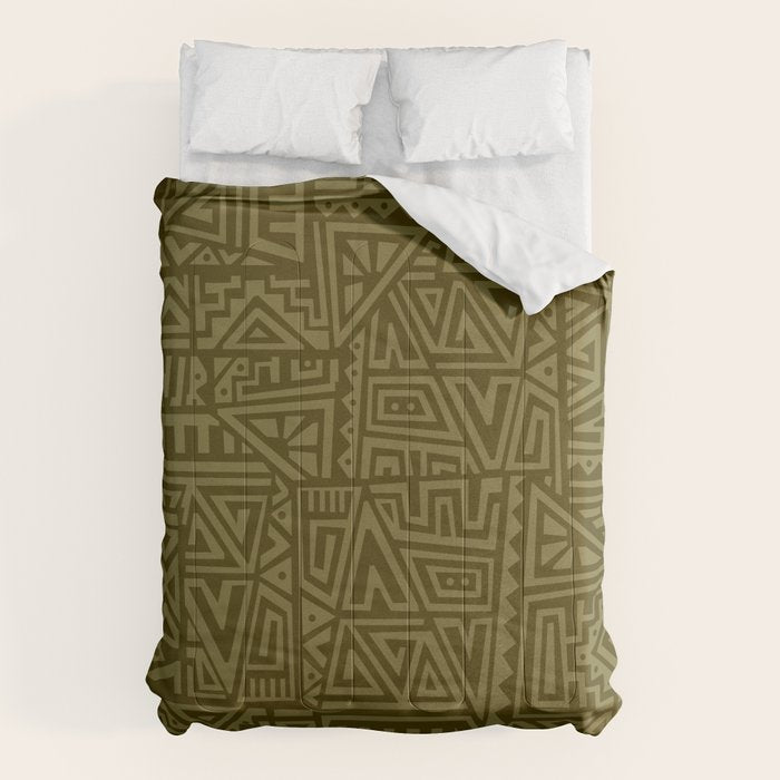 Polynesian Tribal Pattern Comforter Gallery Image 6