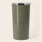 solid woven - dark sage Travel Mug Gallery Image 1