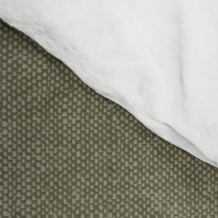 solid woven - dark sage Comforter Gallery Image 4