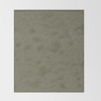 solid woven - dark sage Throw Blanket Gallery Image 2