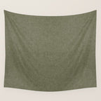 solid woven - dark sage Wall Tapestry Gallery Image 4