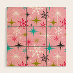 Stardust Pink Wood Wall Art Gallery Image 1