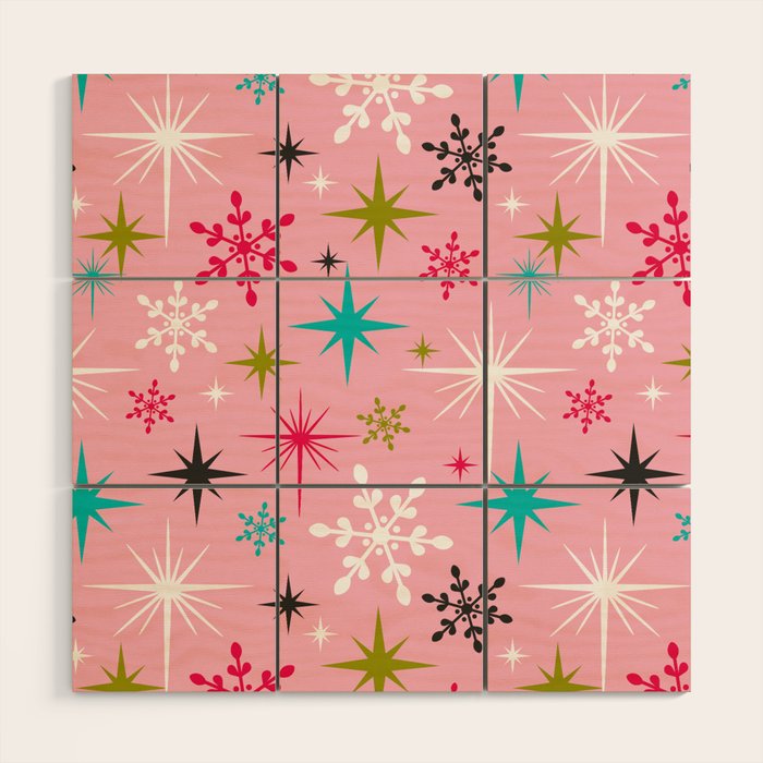 Stardust Pink Wood Wall Art Gallery Image 1