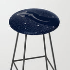 Leopard Shark in Cosmos Stool Gallery Image 2