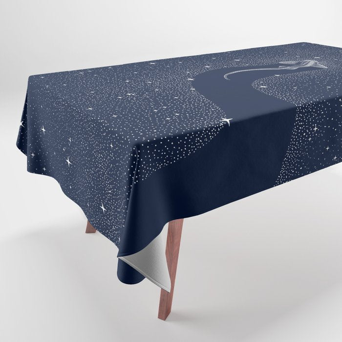Leopard Shark in Cosmos Tablecloth Gallery Image 1