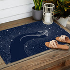 Leopard Shark in Cosmos Outdoor Rug Gallery Image 2