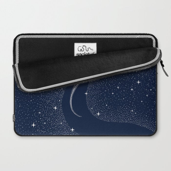 Leopard Shark in Cosmos Laptop Sleeve Gallery Image 2