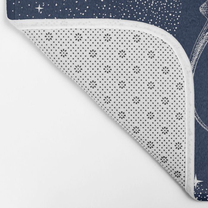Leopard Shark in Cosmos Bath Mat Gallery Image 2