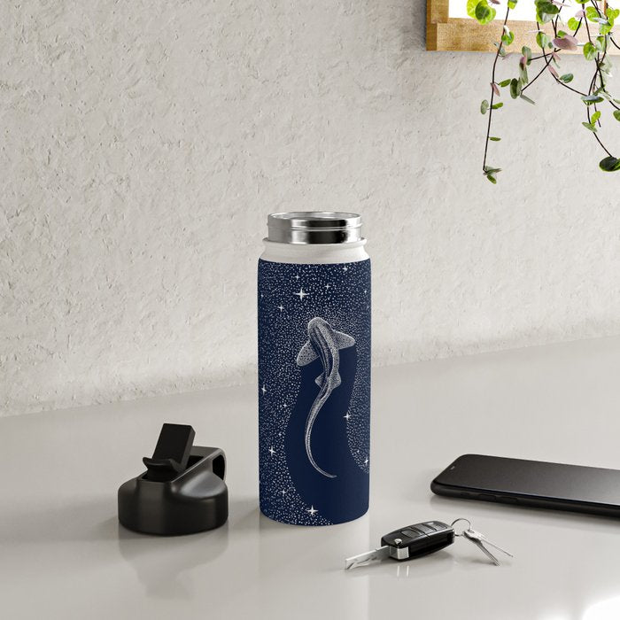Leopard Shark in Cosmos Water Bottle Gallery Image 4