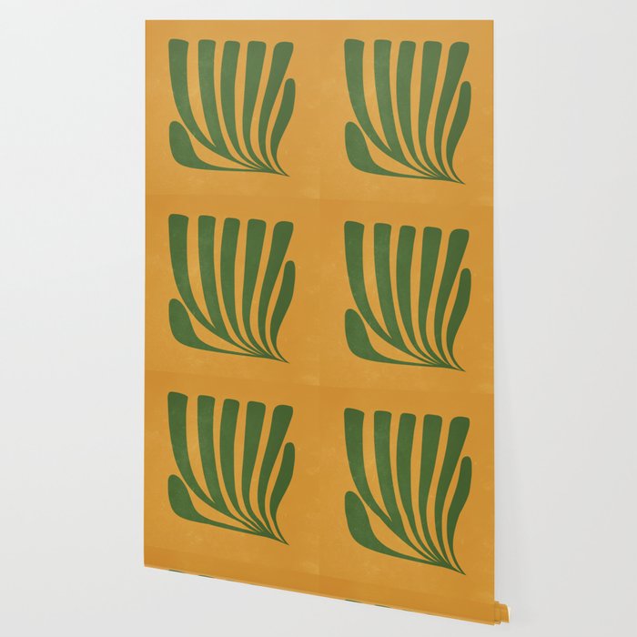 Golden Sunset: Paper Cutouts Matisse Edition  Wallpaper Gallery Image 2