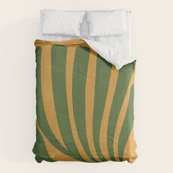Golden Sunset: Paper Cutouts Matisse Edition  Comforter Gallery Image 6