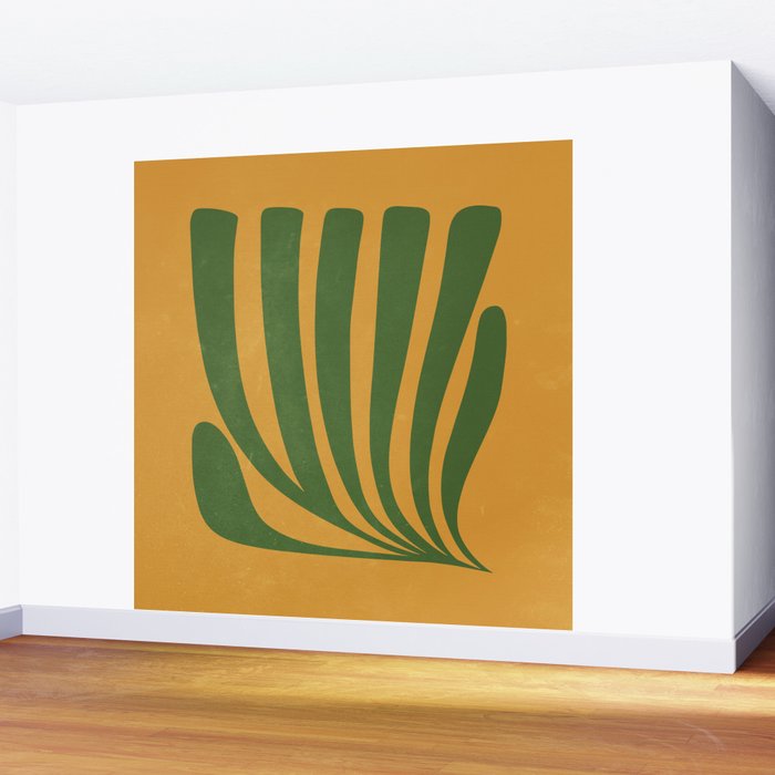 Golden Sunset: Paper Cutouts Matisse Edition  Wall Mural Gallery Image 2