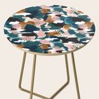 Brush Stroke Abstract Side Table Gallery Image 2