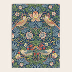 Strawberry Thief - Vintage William Morris Bird Pattern Poster Gallery Image 4