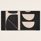 Modern Abstract Minimal Shapes 63 Desk Mat Gallery Image 3