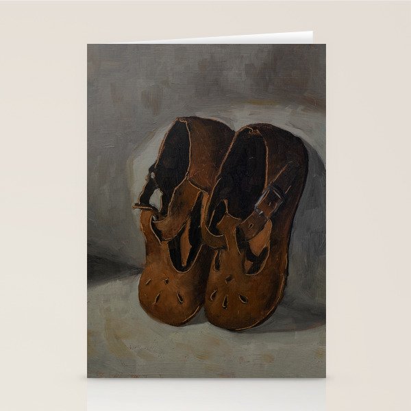 Brown Maryjanes Stationery Card Gallery Image 1